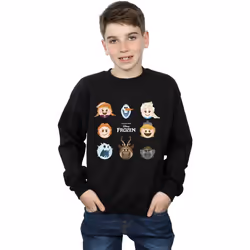Disney - Sweat FROZEN - Garçon (Noir)