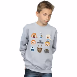 Disney - Sweat FROZEN - Garçon (Gris chiné)