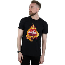 Disney - T-shirt INSIDE OUT FIRED UP - Homme (Noir)