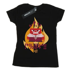 Disney - T-shirt INSIDE OUT FIRED UP - Femme (Noir)