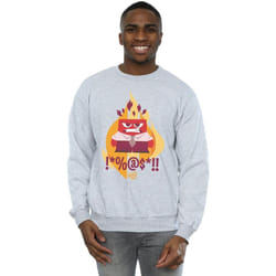 Disney - Sweat INSIDE OUT FIRED UP - Homme (Gris chiné)