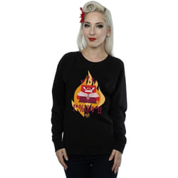 Disney - Sweat INSIDE OUT FIRED UP - Femme (Noir)