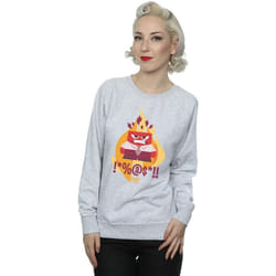 Disney - Sweat INSIDE OUT FIRED UP - Femme (Gris chiné)