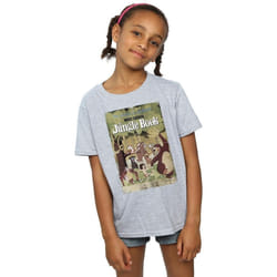 Disney - T-shirt THE JUNGLE BOOK - Fille (Gris chiné)