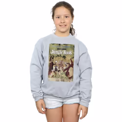 Disney - Sweat THE JUNGLE BOOK - Fille (Gris chiné)