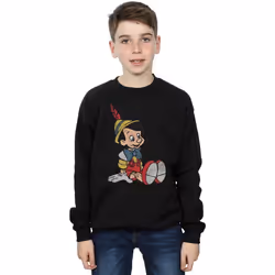 Disney - Sweat PINOCCHIO - Garçon (Noir)
