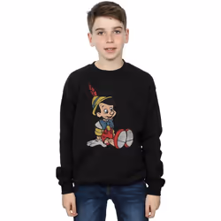 Disney - Sweat PINOCCHIO - Garçon (Noir)
