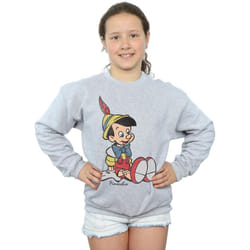 Disney - Sweat PINOCCHIO - Fille (Gris chiné)