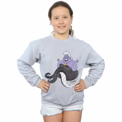 Disney - Sweat THE LITTLE MERMAID - Fille (Gris chiné)