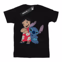Lilo & Stitch - T-shirt CLASSIC - Fille (Noir)
