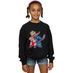 Lilo & Stitch - Sweat CLASSIC - Fille (Noir)