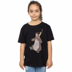 Jungle Book - T-shirt - Fille (Noir)