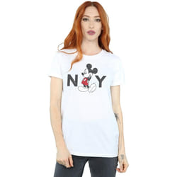 Disney - T-shirt NY - Femme (Blanc)