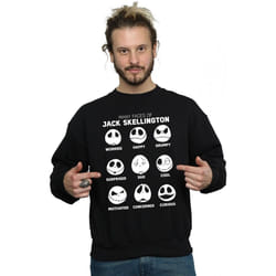 Disney - Sweat NIGHTMARE BEFORE CHRISTMAS THE MANY FACES OF JACK - Homme (Noir)