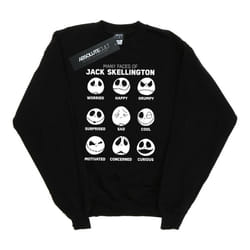 Disney - Sweat NIGHTMARE BEFORE CHRISTMAS THE MANY FACES OF JACK - Garçon (Noir)