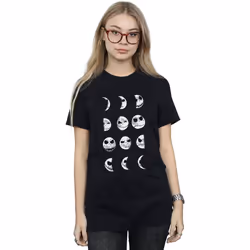 Disney - T-shirt NIGHTMARE BEFORE CHRISTMAS - Femme (Noir)