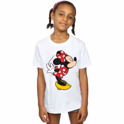Disney - T-shirt MINNIE MOUSE - Fille (Blanc)