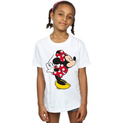 Disney - T-shirt MINNIE MOUSE - Fille (Blanc)