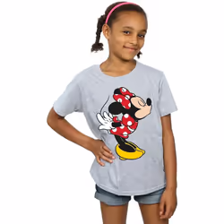 Disney - T-shirt MINNIE MOUSE - Fille (Gris chiné)