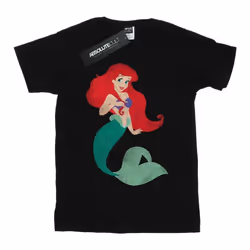 Disney Princess - T-shirt - Fille (Noir)
