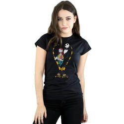Disney - T-shirt NIGHTMARE BEFORE CHRISTMAS - Femme (Noir)