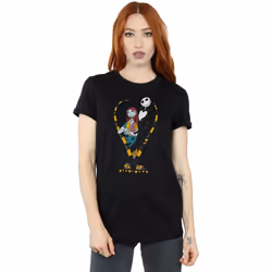 Disney - T-shirt NIGHTMARE BEFORE CHRISTMAS - Femme (Noir)