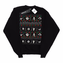 Disney - Sweat NIGHTMARE BEFORE CHRISTMAS - Garçon (Noir)