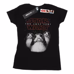 Star Wars - T-shirt THE LAST JEDI - Femme (Noir)