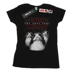Star Wars - T-shirt THE LAST JEDI - Femme (Noir)