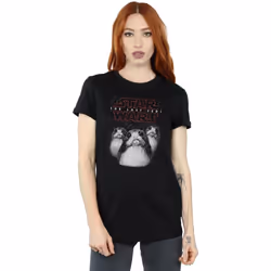 Star Wars - T-shirt THE LAST JEDI - Femme (Noir)