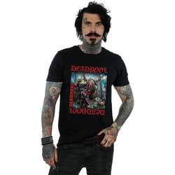 Marvel - T-shirt HERE LIES DEADPOOL - Homme (Noir)