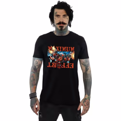 Marvel - T-shirt MAXIMUM EFFORT - Homme (Noir)