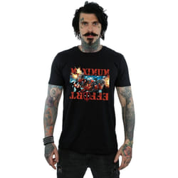 Marvel - T-shirt MAXIMUM EFFORT - Homme (Noir)
