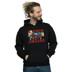 Marvel - Sweat à capuche MAXIMUM EFFORT - Homme (Noir)