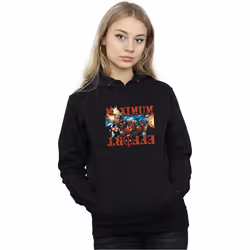 Marvel - Sweat à capuche MAXIMUM EFFORT - Femme (Noir)
