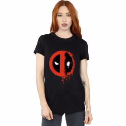 Marvel - T-shirt - Femme (Noir)
