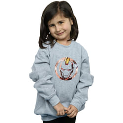Marvel - Sweat - Fille (Gris chiné)
