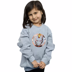 Marvel - Sweat - Fille (Gris chiné)