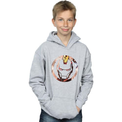 Marvel - Sweat à capuche - Garçon (Gris chiné)