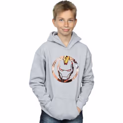 Marvel - Sweat à capuche - Garçon (Gris chiné)