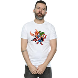 Marvel - T-shirt AVENGERS ASSEMBLE - Homme (Blanc)