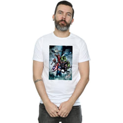 Marvel - T-shirt AVENGERS ASSEMBLE - Homme (Blanc)
