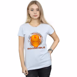 Marvel - T-shirt INVINCIBLE - Femme (Gris chiné)