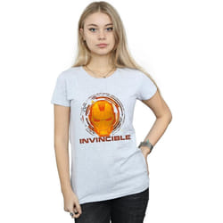 Marvel - T-shirt INVINCIBLE - Femme (Gris chiné)
