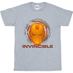 Marvel - T-shirt INVINCIBLE - Garçon (Gris chiné)