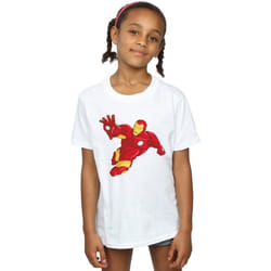 Marvel - T-shirt - Fille (Blanc)