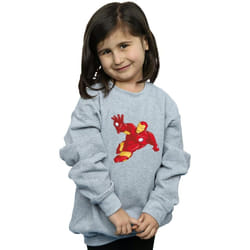 Marvel - Sweat - Fille (Gris chiné)