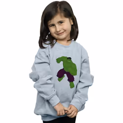 Marvel - Sweat - Fille (Gris chiné)