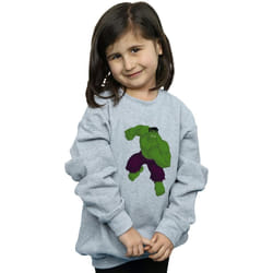 Marvel - Sweat - Fille (Gris chiné)
