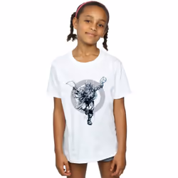 Marvel - T-shirt - Fille (Blanc)